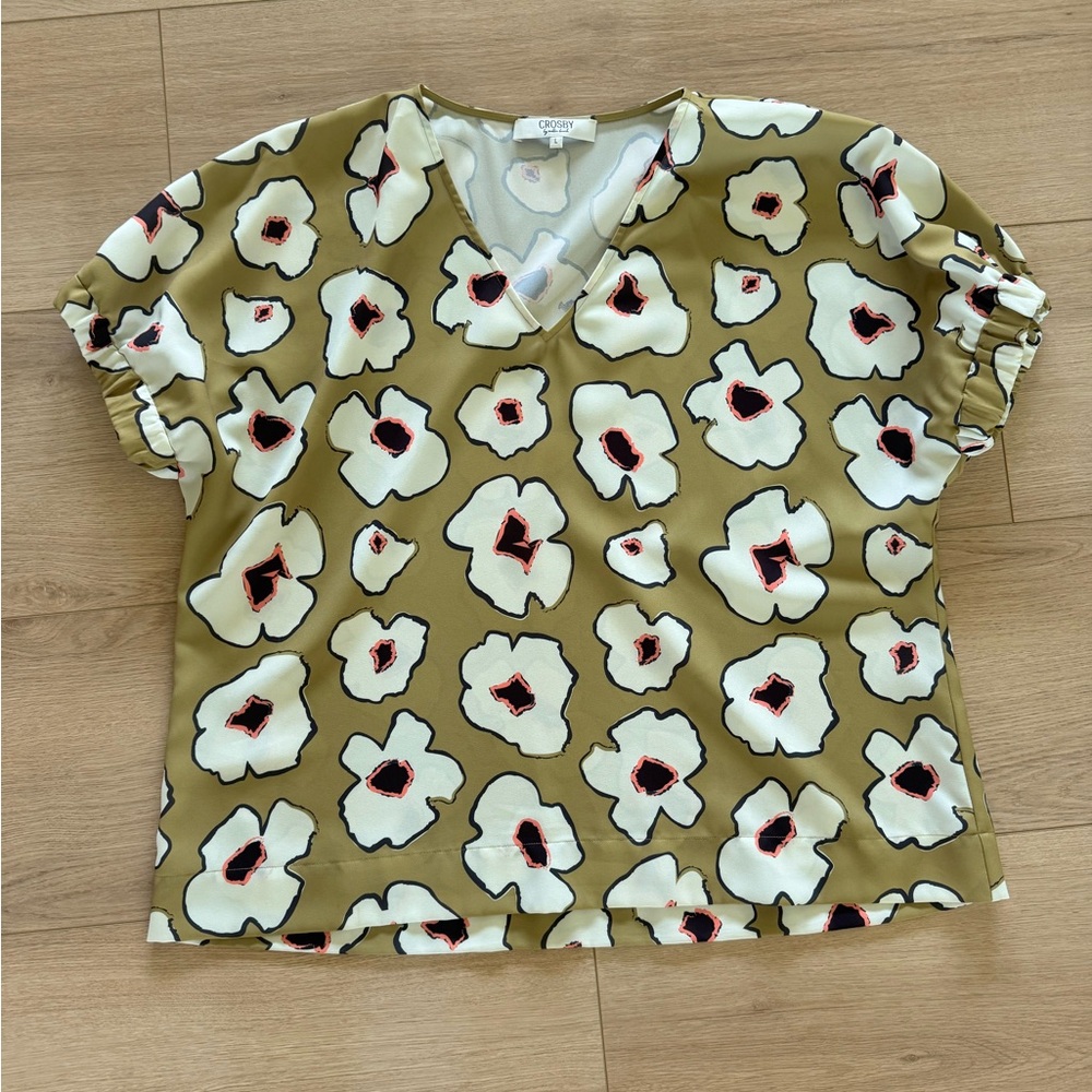 CROSBY by Mollie Burch Floral Nora Blouse